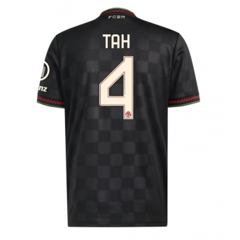 Billige Fotballdrakt Bayern Munich Jonathan Tah #4 Replika Tredjedrakt 2025-26 Kortermet